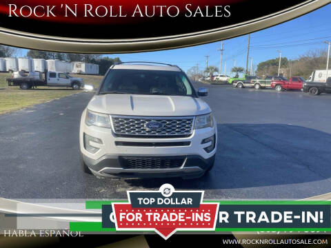 2016 Ford Explorer for sale at Rock 'N Roll Auto Sales in West Columbia SC