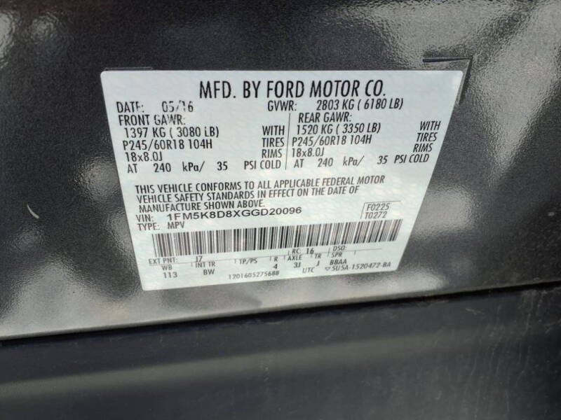 2016 Ford Explorer XLT