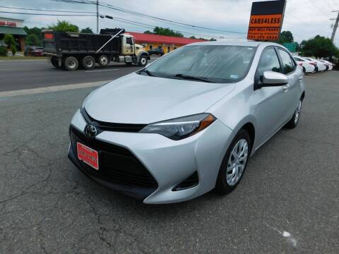 2018 Toyota Corolla for sale at Cars 4 Less in Manassas VA