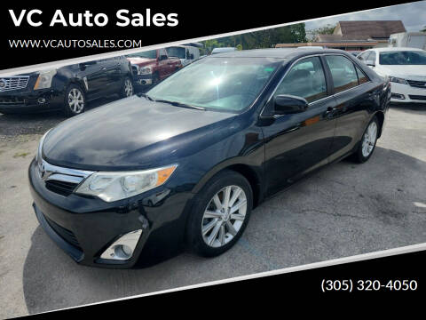2013 Toyota Camry for sale at VC Auto Sales in Miami FL