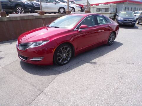 2014 Lincoln MKZ for sale at WORKMAN AUTO INC in Bellefonte PA