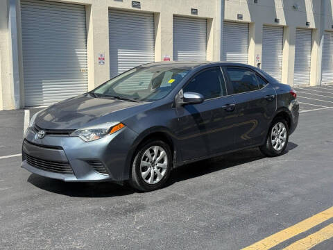 2015 Toyota Corolla for sale at IRON CARS in Hollywood FL