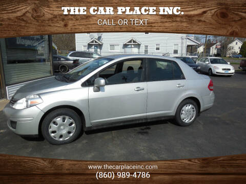 2010 Nissan Versa for sale at THE CAR PLACE INC. in Somersville CT