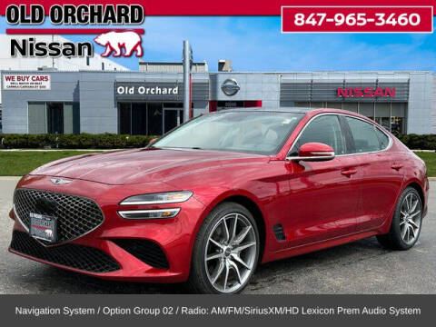 2022 Genesis G70 for sale at Old Orchard Nissan in Skokie IL