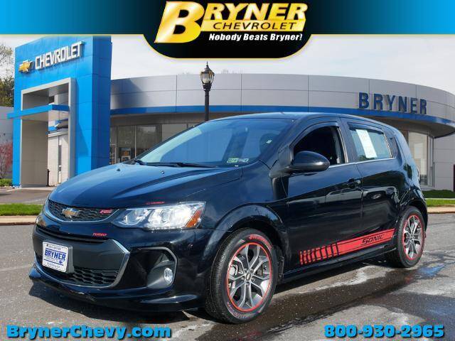 2017 Chevrolet Sonic for sale at BRYNER CHEVROLET in Jenkintown PA