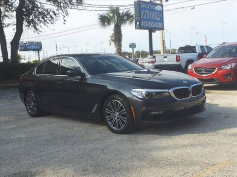 2018 BMW 5 Series for sale at Winter Park Auto Mall in Orlando FL