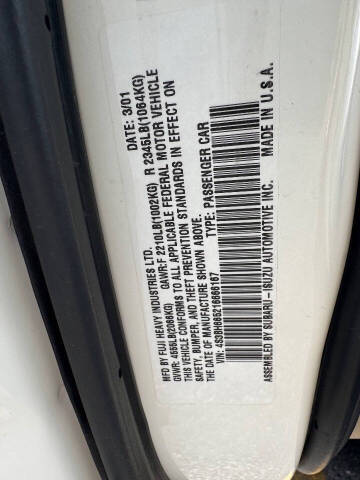 2001 Subaru Outback