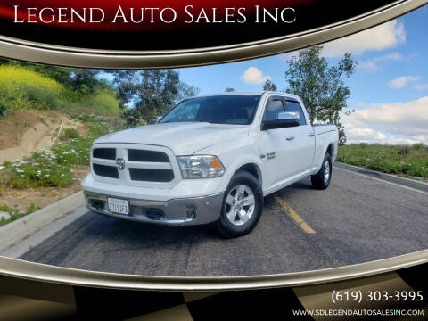 2014 RAM 1500 for sale at Legend Auto Sales Inc in Lemon Grove CA