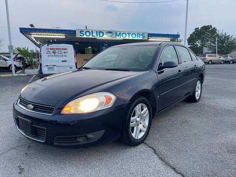 2007 Chevrolet Impala for sale at Solid Motors LLC in Garland TX