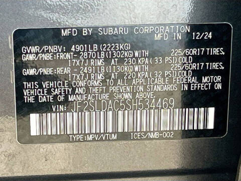 2025 Subaru Forester