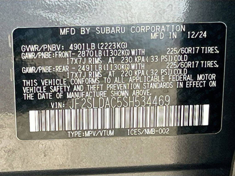 2025 Subaru Forester