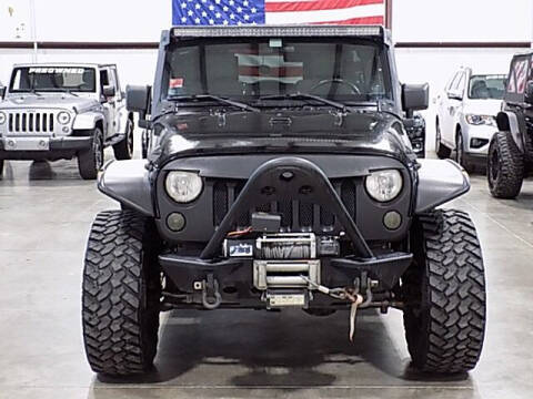 2008 Jeep Wrangler Unlimited for sale at Texas Motor Sport in Houston TX