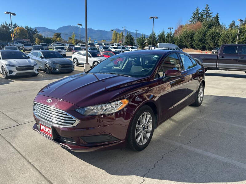 Used 2017 Ford Fusion SE with VIN 3FA6P0HD1HR313962 for sale in Port Angeles, WA