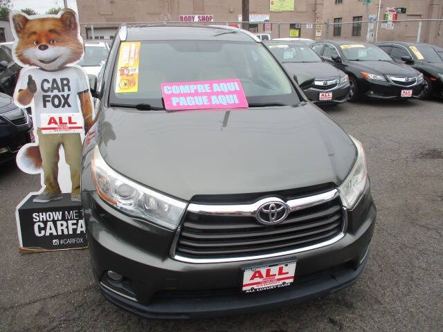 2016 Toyota Highlander for sale at ALL Luxury Cars in New Brunswick NJ