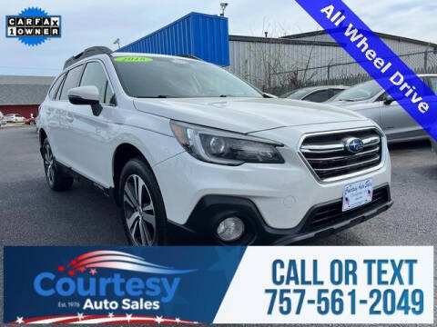 2018 Subaru Outback for sale at Courtesy Auto Sales in Chesapeake VA