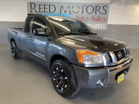 2010 Nissan Titan for sale at REED MOTORS LLC in Phoenix AZ