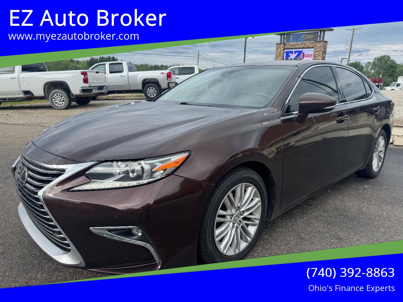 Brown 2016 Lexus ES 350 Base 4dr Sedan 1