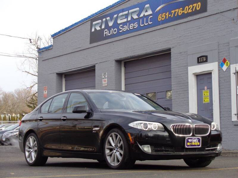 2011 BMW 5 Series for sale at Rivera Auto Sales LLC in Saint Paul MN