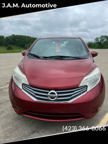 2016 Nissan Versa Note for sale at J.A.M. Automotive in Surgoinsville TN