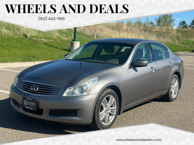 2009 Infiniti G37 Sedan for sale at Wheels And Deals in Kasson MN