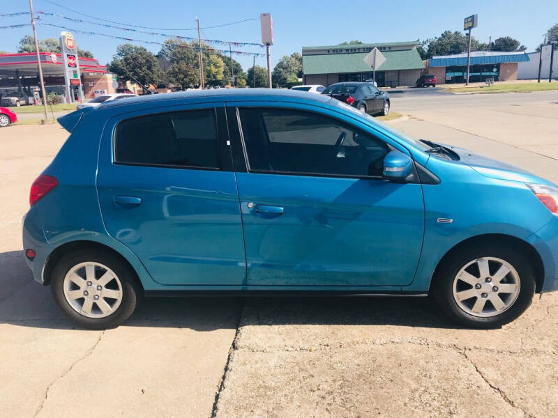 2015 Mitsubishi Mirage for sale at Pioneer Auto in Ponca City OK