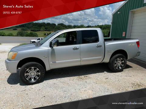 2004 Nissan Titan for sale at Steve's Auto Sales in Harrison AR