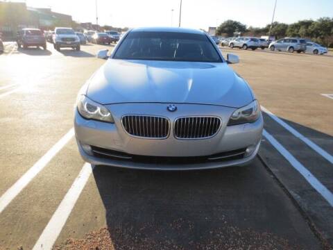 2013 BMW 5 Series for sale at MOTORS OF TEXAS in Houston TX