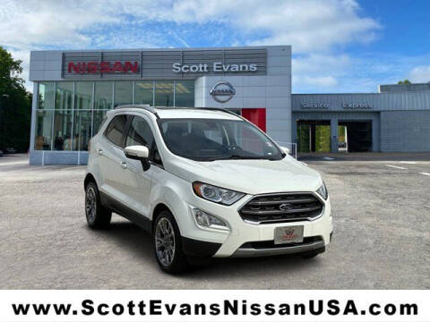 2020 Ford EcoSport for sale at Scott Evans Nissan in Carrollton GA