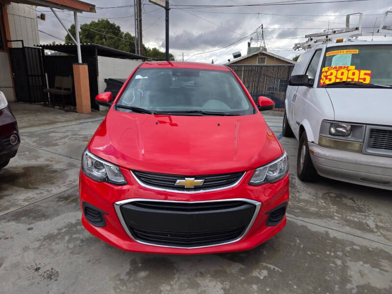 2020 Chevrolet Sonic for sale at E and M Auto Sales in Bloomington CA