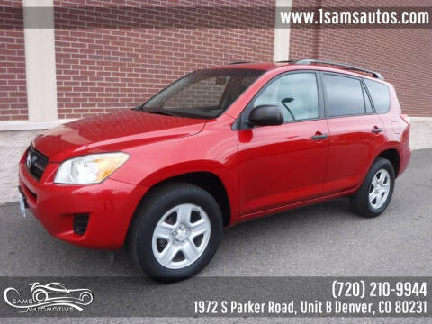 2010 Toyota RAV4 for sale at SAM'S AUTOMOTIVE in Denver CO