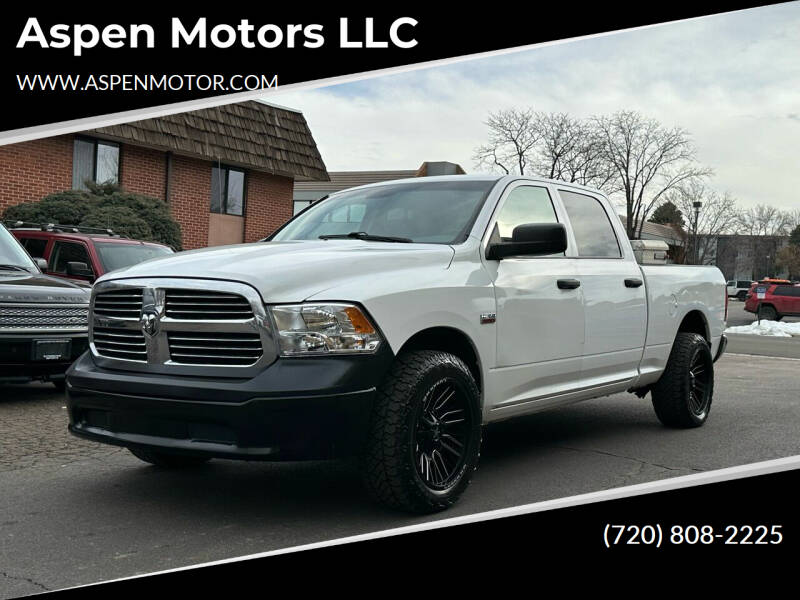 2016 RAM 1500 for sale at Aspen Motors LLC in Denver CO