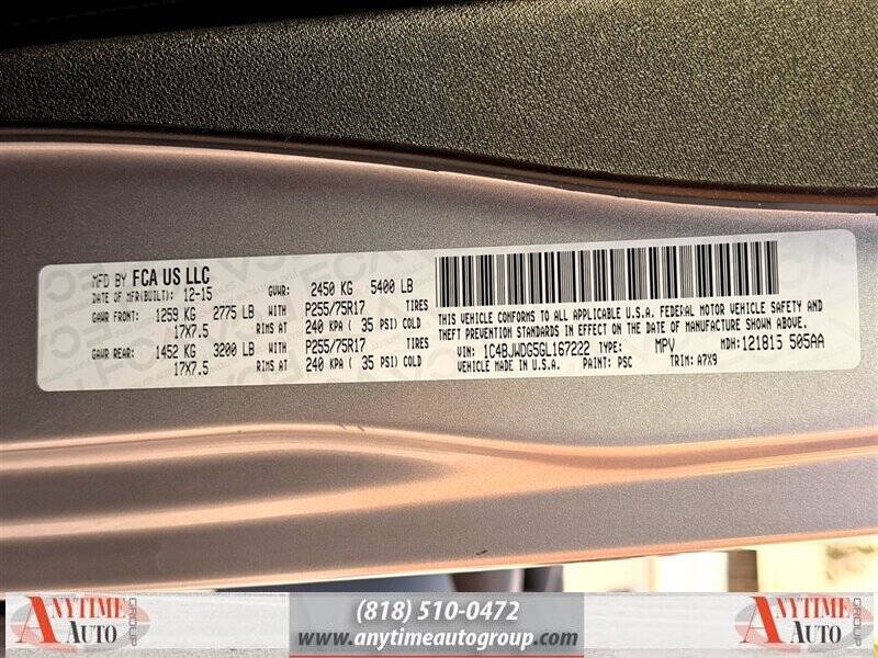 2016 Jeep Wrangler Unlimited