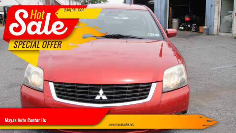 2009 Mitsubishi Galant for sale at Mayas Auto Center llc in Allentown PA