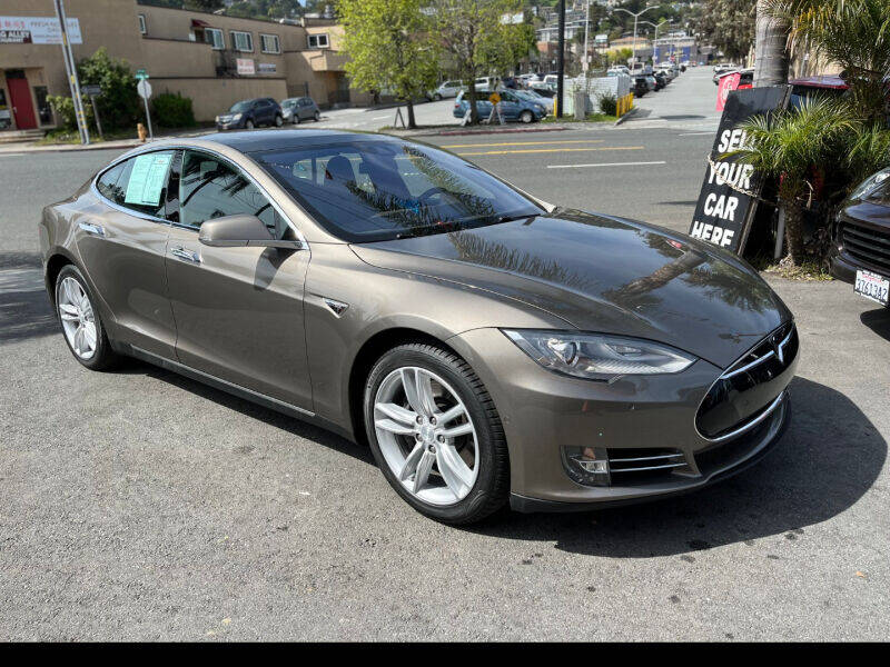 2015 Tesla Model S for sale at TRAX AUTO WHOLESALE in San Mateo CA