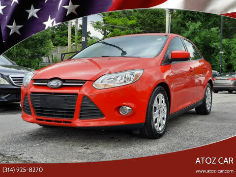 2012 Ford Focus for sale at AtoZ Car in Saint Louis MO