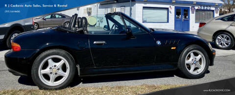 1998 BMW Z3 for sale at R J Cackovic Auto Sales, Service & Rental in Harrisburg PA