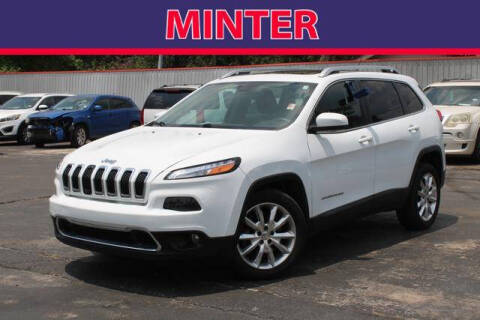 2015 Jeep Cherokee for sale at Minter Auto Sales in South Houston TX