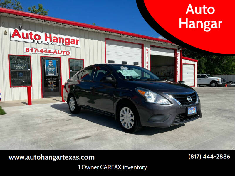 2015 Nissan Versa for sale at Auto Hangar in Azle TX