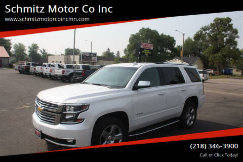 2018 Chevrolet Tahoe for sale at Schmitz Motor Co Inc in Perham MN