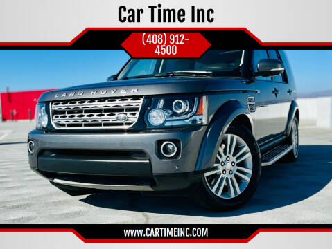 2016 Land Rover LR4 for sale at Car Time Inc in San Jose CA