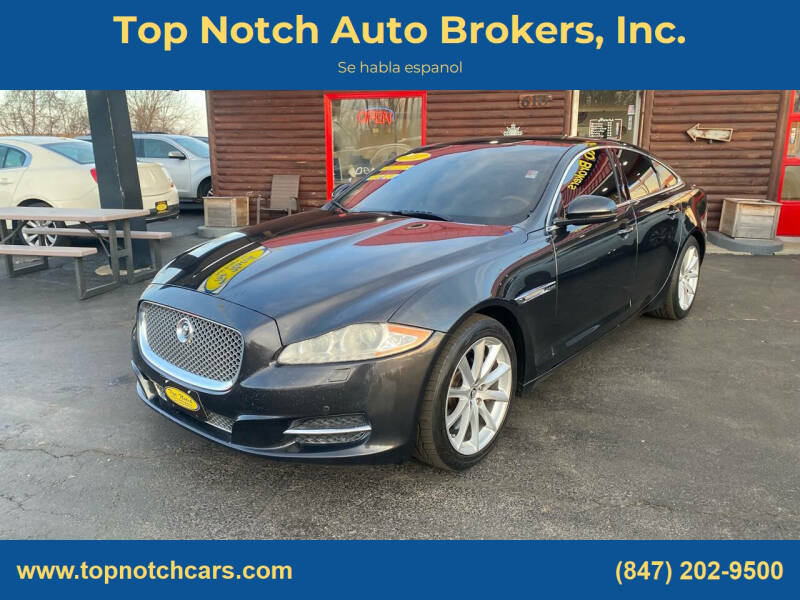 2013 Jaguar XJ for sale at Top Notch Auto Brokers, Inc. in McHenry IL