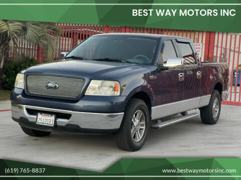 2006 Ford F-150 for sale at BEST WAY MOTORS INC in San Diego CA