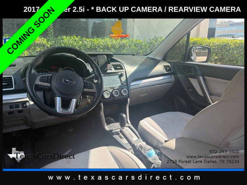 2017 Subaru Forester 2.5i
