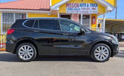 2017 Buick Envision for sale at Mission Auto & Truck Sales, Inc. in Mission TX