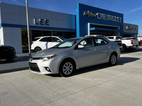 2015 Toyota Corolla for sale at LEE CHEVROLET PONTIAC BUICK in Washington NC