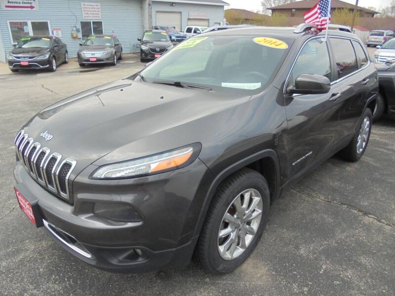 2014 Jeep Cherokee for sale at Century Auto Sales LLC in Appleton WI