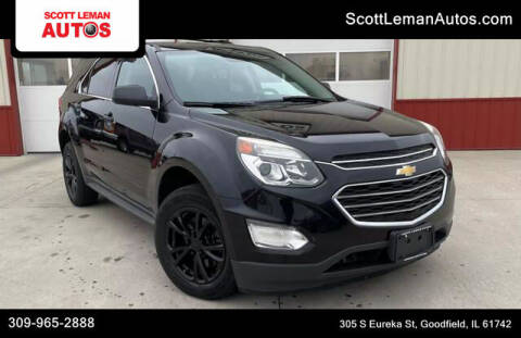 2017 Chevrolet Equinox for sale at SCOTT LEMAN AUTOS in Goodfield IL