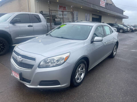 2013 Chevrolet Malibu for sale at Six Brothers Mega Lot in Youngstown OH