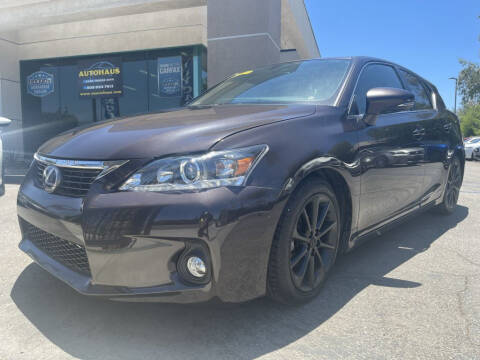 2011 Lexus CT 200h for sale at AutoHaus Loma Linda in Loma Linda CA