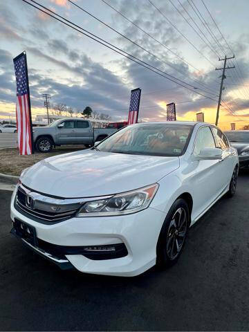 2017 Honda Accord for sale at AUTOWORLD in Chester VA